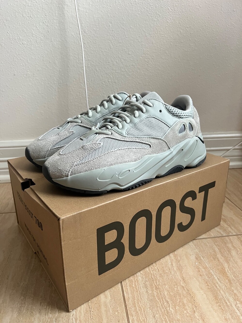 Size 9 - Adidas Yeezy Boost 700 Salt Brand New With Box (EG7487)